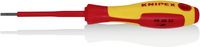 Produktbild: Knipex VDE VDE Schlitz-Schraubendreher Klingenbreite: 2.5 mm Klingenl&auml;nge: 75 mm DIN EN 60900