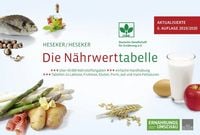Produktbild: Die N&auml;hrwerttabelle