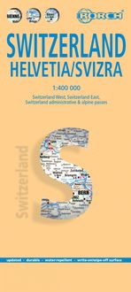 Produktbild: Switzerland, Schweiz, Borch Map