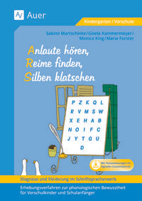 Produktbild: Diagnose und F&ouml;rderung im Schriftspracherwerb, Anlaute h&ouml;ren, Reime finden, Silben klatschen