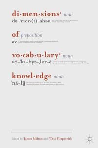 Produktbild: Dimensions of Vocabulary Knowledge