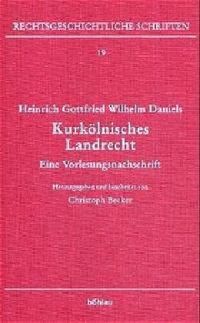 Produktbild: Becker, C: Heinrich Gottfried Wilhelm Daniels