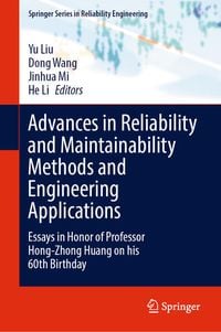 Produktbild: Advances in Reliability and Maintainability Methods and Engineering Applications