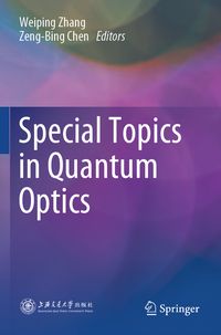 Produktbild: Special Topics in Quantum Optics