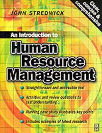 Produktbild: An Introduction to Human Resource Management