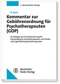 Produktbild: Kommentar zur Geb&uuml;hrenordnung f&uuml;r Psychotherapeuten (GOP)
