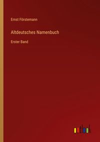 Produktbild: Altdeutsches Namenbuch