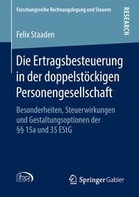 Produktbild: Die Ertragsbesteuerung in der doppelst&ouml;ckigen Personengesellschaft