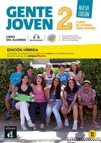Produktbild: Gente joven Nueva edicion 2 Ed. hibrida Libro del alumno + audio MP3. A1-A2