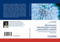 Produktbild: Microstructure characterization of some polycrystalline materials