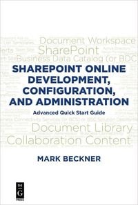 Produktbild: SharePoint Online Development, Configuration, and Administration
