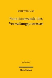Produktbild: Funktionswandel des Verwaltungsprozesses
