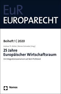 Produktbild: 25 Jahre Europ&auml;ischer Wirtschaftsraum