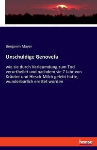 Produktbild: Unschuldige Genovefa
