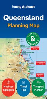 Bild vom Artikel Lonely Planet Queensland Planning Map vom Autor 