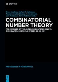 Produktbild: Combinatorial Number Theory
