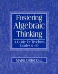 Produktbild: Fostering Algebraic Thinking