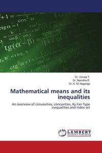 Produktbild: Mathematical means and its inequalities