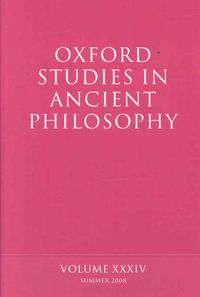 Produktbild: Oxford Studies in Ancient Phil