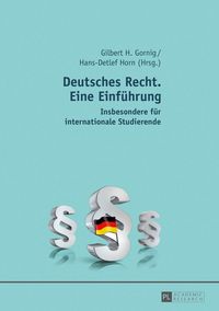 Produktbild: Deutsches Recht. Eine Einf&uuml;hrung