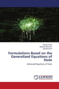Produktbild: Formulations Based on the Generalized Equations of State