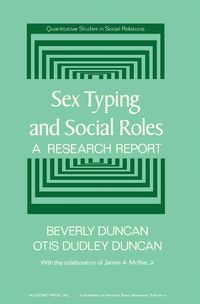 Produktbild: Sex Typing and Social Roles