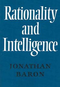 Produktbild: Rationality and Intelligence