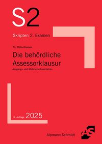 Produktbild: Die beh&ouml;rdliche Assessorklausur