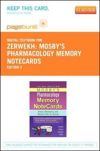 Produktbild: Mosbys Pharmacology Memory Not