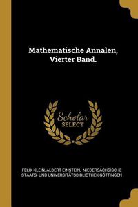 Produktbild: Mathematische Annalen, Vierter Band.