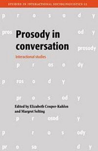 Produktbild: Prosody in Conversation