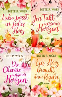 Produktbild: Ein-Schluck-Liebe-Sammelband: Liebe passt in jedes Herz, Im Takt unserer Herzen, Die Chemie unsere Herzen, Ein Herz braucht keine Regeln