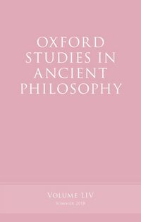 Produktbild: Oxford Studies in Ancient Philosophy, Volume 54
