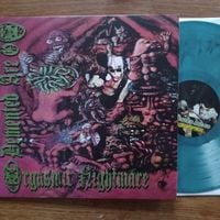 Produktbild: Orgasmic Nightmare (Turquoise Black Marble Vinyl)