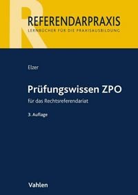Produktbild: Pr&uuml;fungswissen ZPO f&uuml;r das Rechtsreferendariat