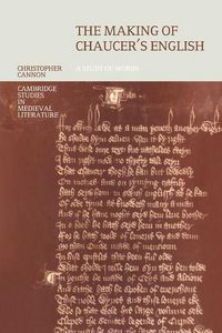 Produktbild: The Making of Chaucer's English
