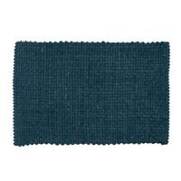 Produktbild: Badteppich Mod. Covelo Dunkelblau, 50 x 80 cm, rutschfest und waschbar bis 30 &deg;C