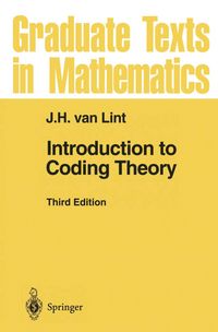 Produktbild: Introduction to Coding Theory