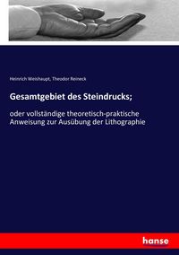 Produktbild: Gesamtgebiet des Steindrucks;