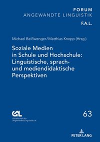Produktbild: Soziale Medien in Schule und Hochschule: Linguistische, sprach- und mediendidaktische Perspektiven