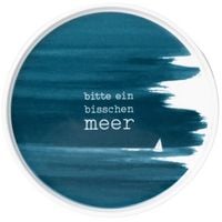 Produktbild: R&auml;der Meer als Worte Teller klein, bisschen meer
