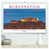 Produktbild: Werra Burgen Steig (hochwertiger Premium Wandkalender 2026 DIN A2 quer), Kunstdruck in Hochglanz