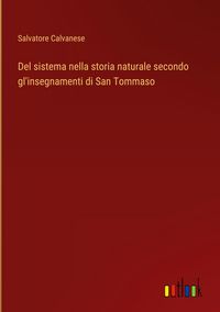 Produktbild: Del sistema nella storia naturale secondo gl'insegnamenti di San Tommaso