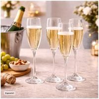 Produktbild: neuetischkultur Sektgl&auml;ser Set Vintessa 190 ml 4 St&uuml;ck Sektglas aus Glas