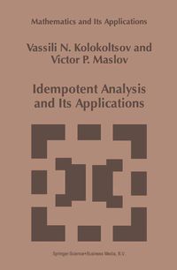 Produktbild: Idempotent Analysis and Its Applications