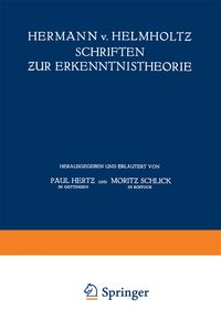 Produktbild: Hermann v. Helmholtz Schriften zur Erkenntnistheorie