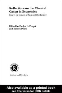 Produktbild: Reflections on the Classical Canon in Economics