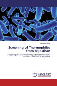 Produktbild: Screening of Thermophiles from Rajasthan
