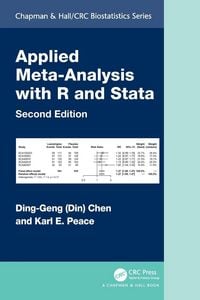 Produktbild: Applied Meta-Analysis with R and Stata