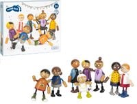 Produktbild: Biegepuppen-Familie mit Baby
